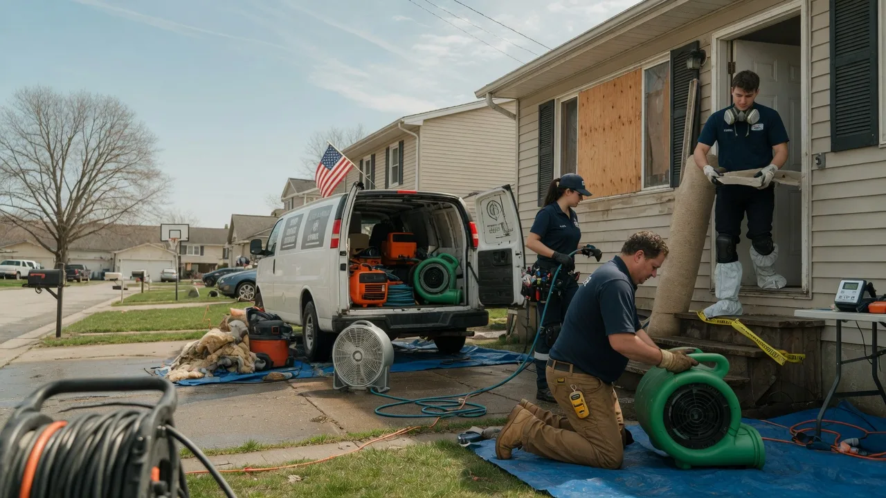 Water Damage Restoration in Westphalia, KS near me